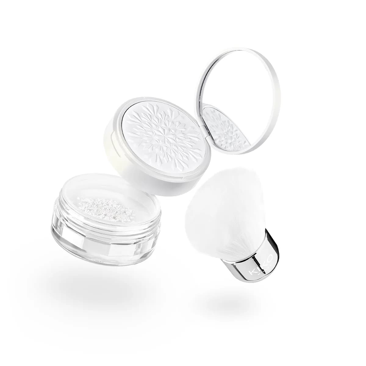 پودر فیکس کیکو میلانو — Snow-Kissed Holiday My Setting Duo Face Powder