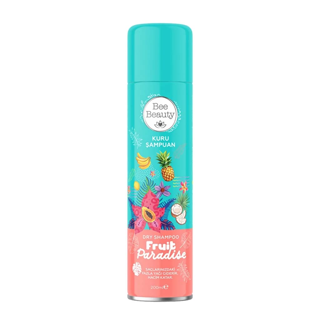 شامپوی خشک بی بیوتی — Bee Beauty Fruit Paradise Dry Shampoo 200 ml