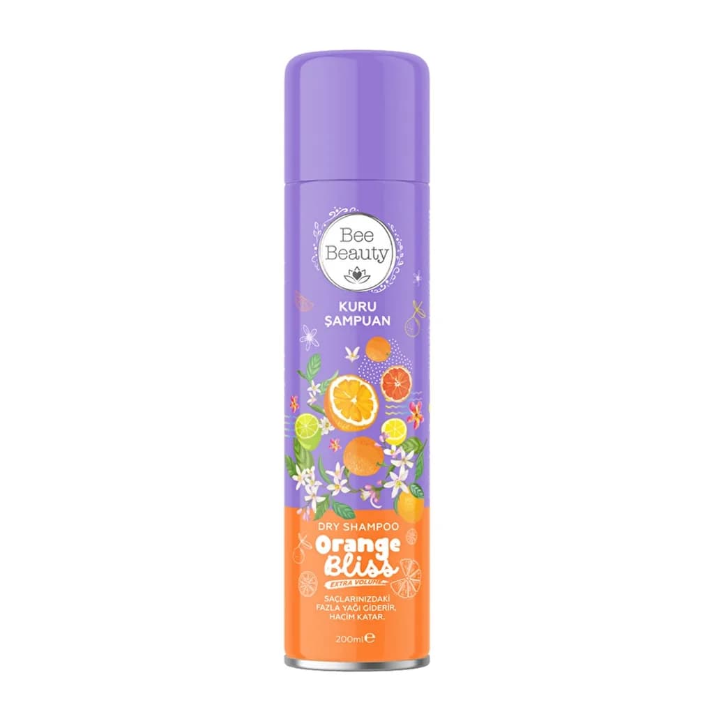 شامپوی خشک بی بیوتی — Bee Beauty Kuru Şampuan Orange Bliss Extra Volume 200 ml