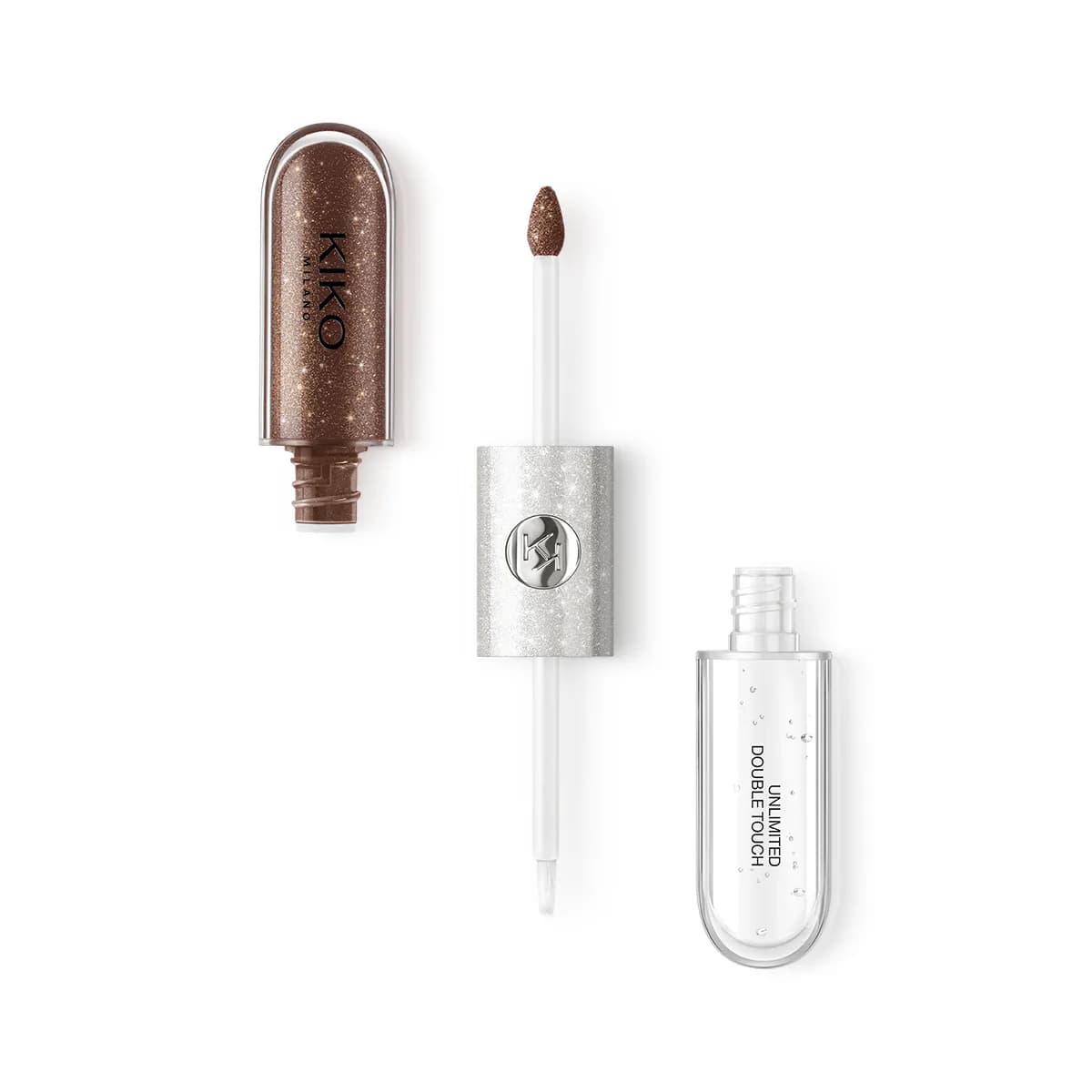 لیپ گلاس دو طرفه کیکو سری Unlimited Double Touch — 156 Dusk Gleams