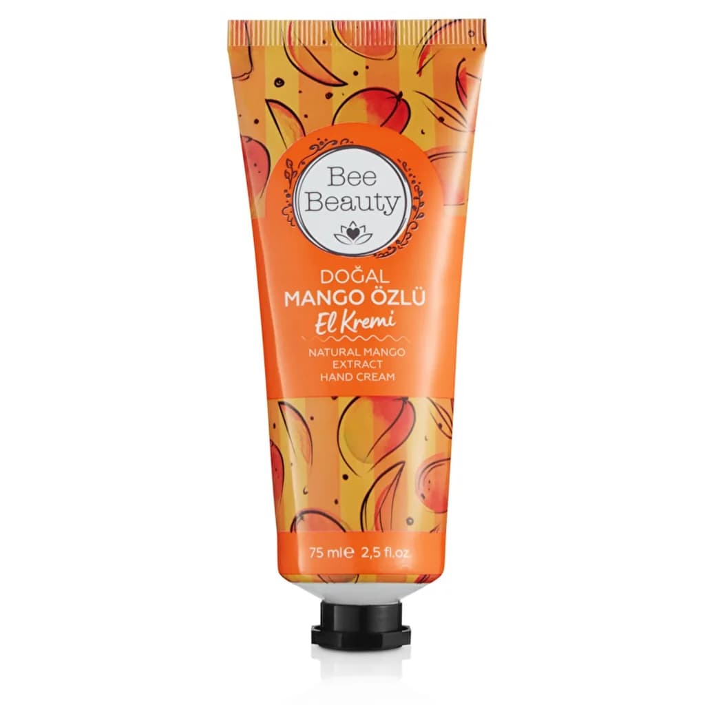 کرم دست بی بیوتی 75 میل — Bee Beauty Natural Mango Extract Hand Cream 75 ml
