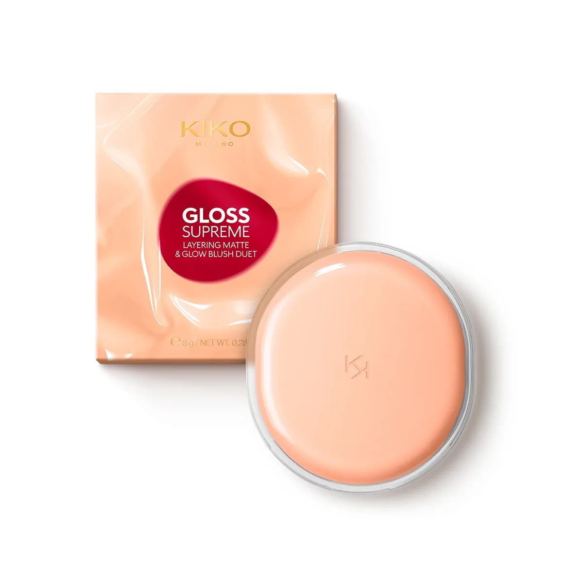 رژگونه کیکو سری Gloss Supreme Layering Matt&Glow Duo — Gloss Supreme Layering Matt & Glow Duo blush
